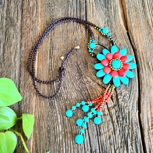 Jewelry - Bohemian style necklace.